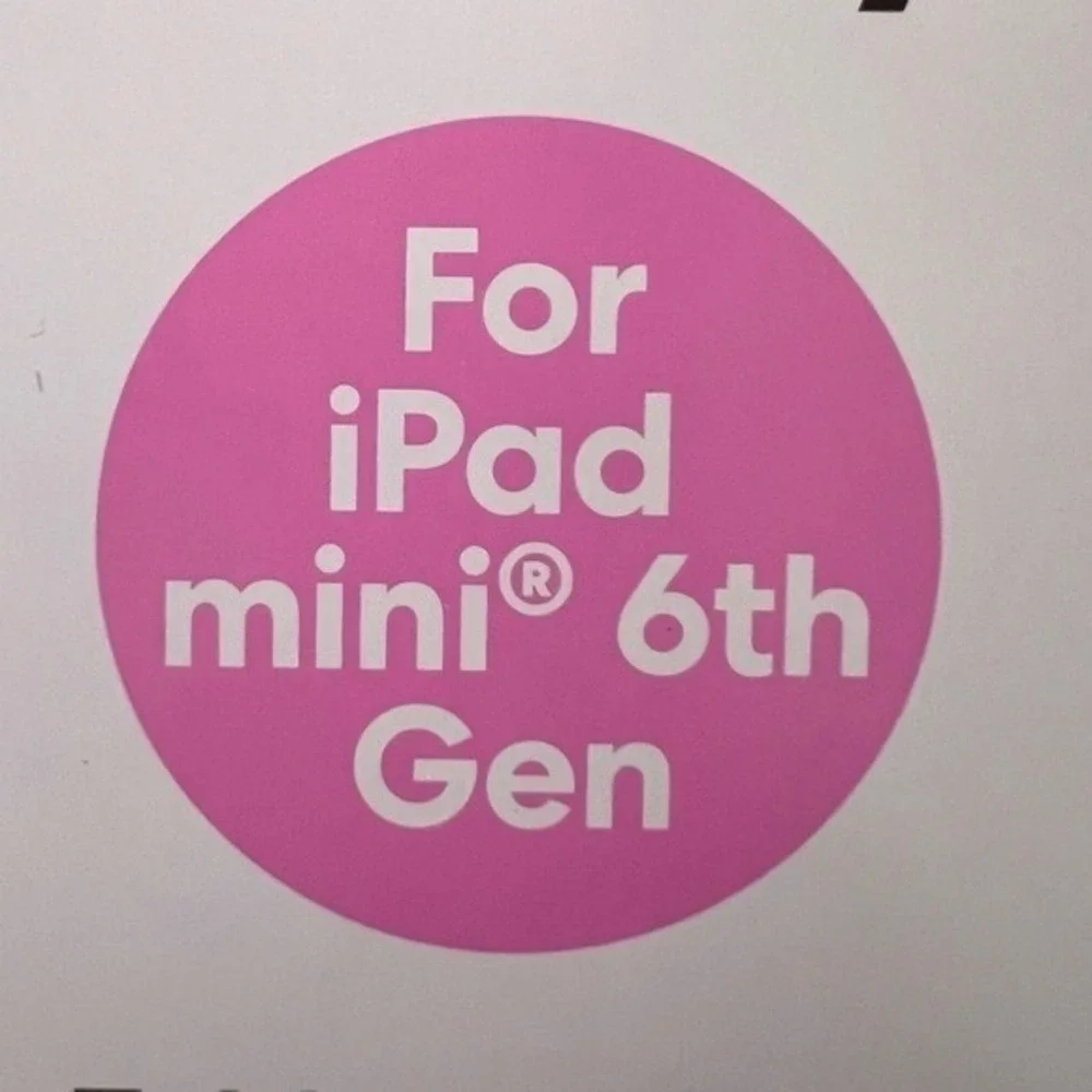 Dealworthy Tablet Case iPad‎ mini 6th Gen Black NEW Slim Matte Cover F419060